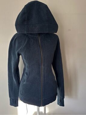 Lululemon Navy Blue Scuba Hoodie